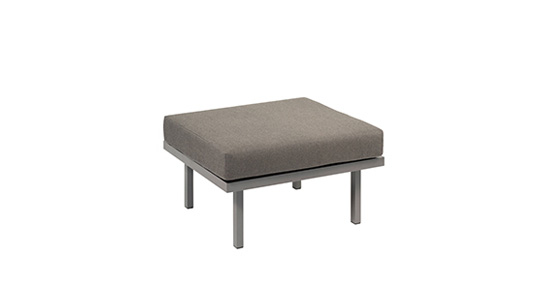 Hocker Sylt grau ohne Hintergrund