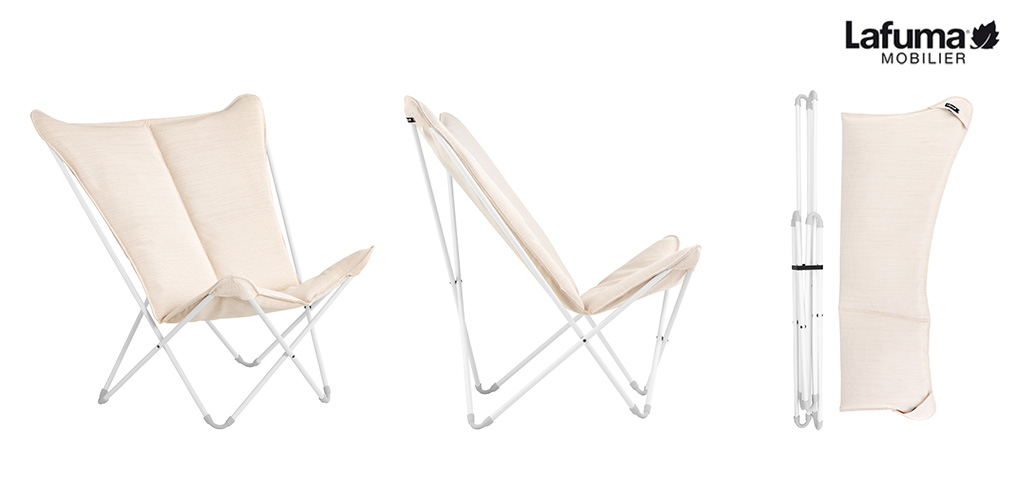 Klappbarer Lounge-Chair Sphinx ohne Hintergrund